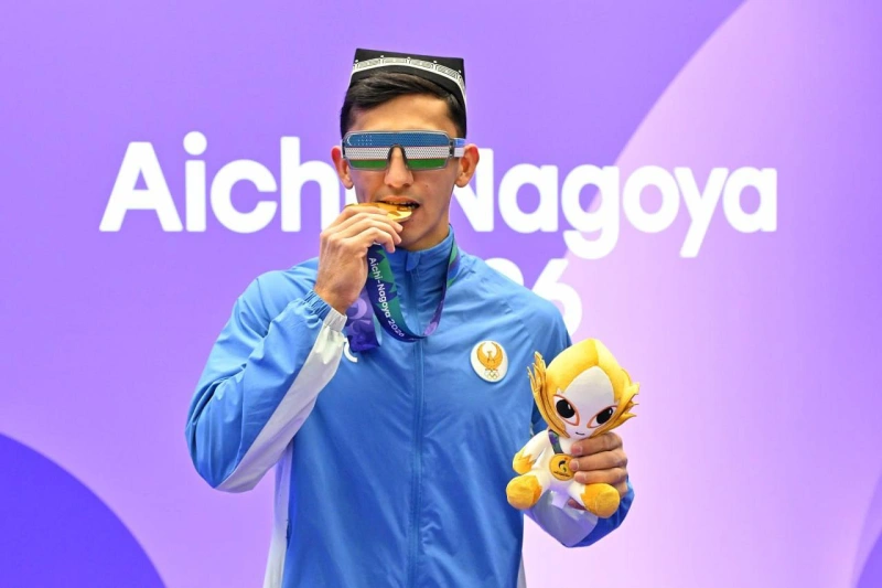 Utkirbek Juraev won the gold medal at the 20th Asian Games 2026