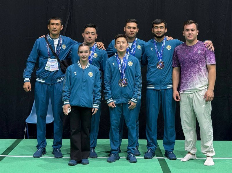Сборная Узбекистана завоевала две бронзы чемпионата мира по спортивной акробатике